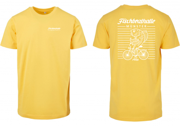 Fischbrathalle Classic T-Shirt gelb